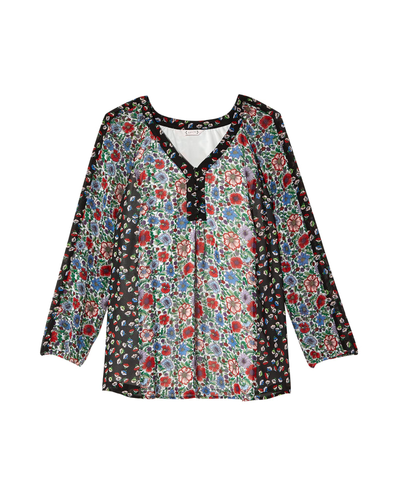 Front of plus size Ella Blouse by nanette NANETTE LEPORE | Dia&Co | dia_product_style_image_id:148362